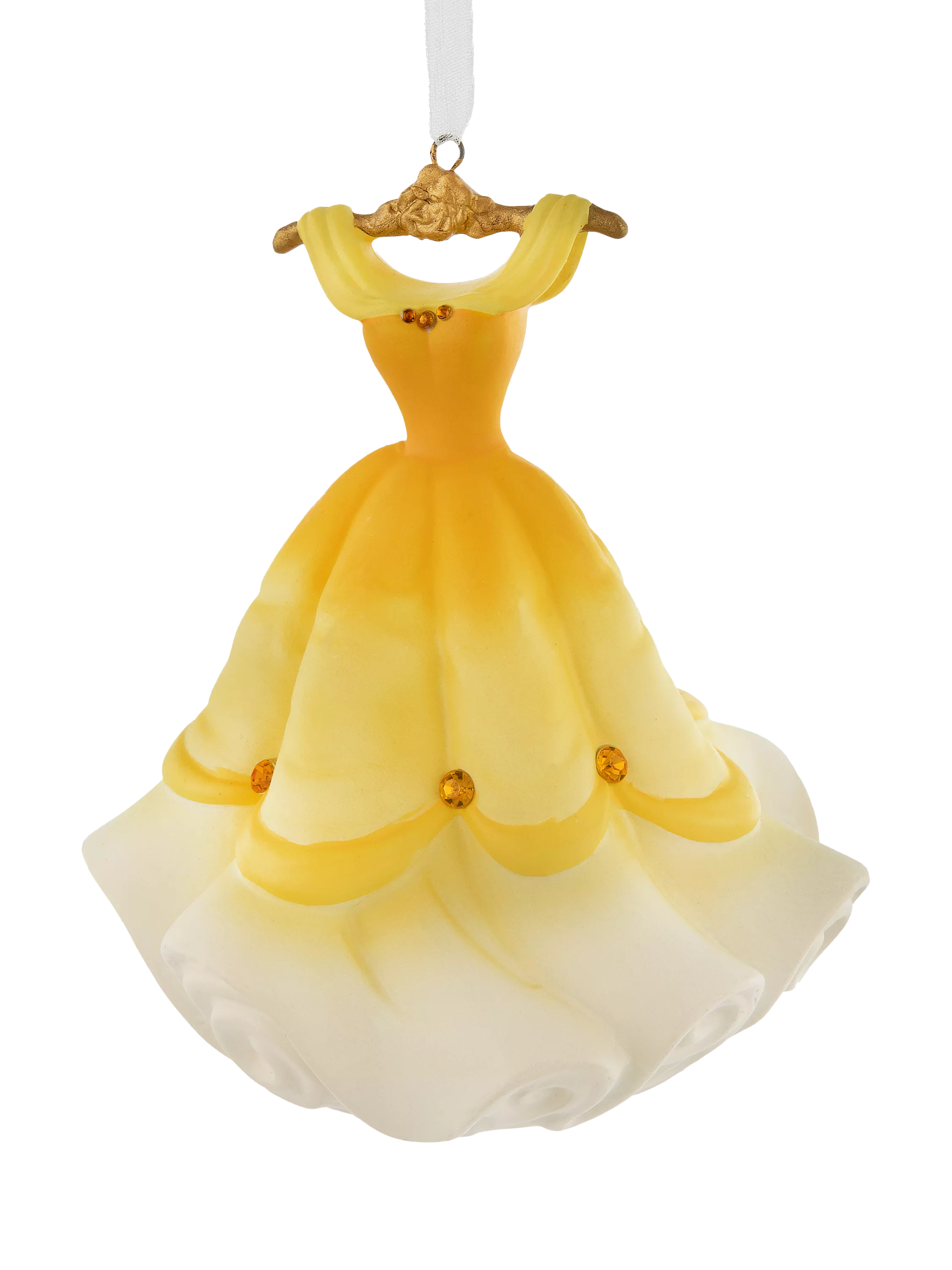 Hallmark Disney Signature Ceramic Belle Dress Tree Decoration