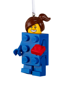Hallmark Keepsake Lego Brick Suit Girl Tree Decoration, Multi