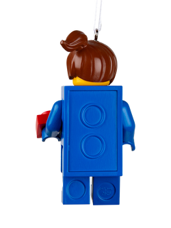 Hallmark Keepsake Lego Brick Suit Girl Tree Decoration - view 2, Multi