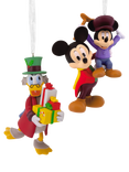 Hallmark Disney Mickey's Christmas Carol Tree Decoration, Pack of 2