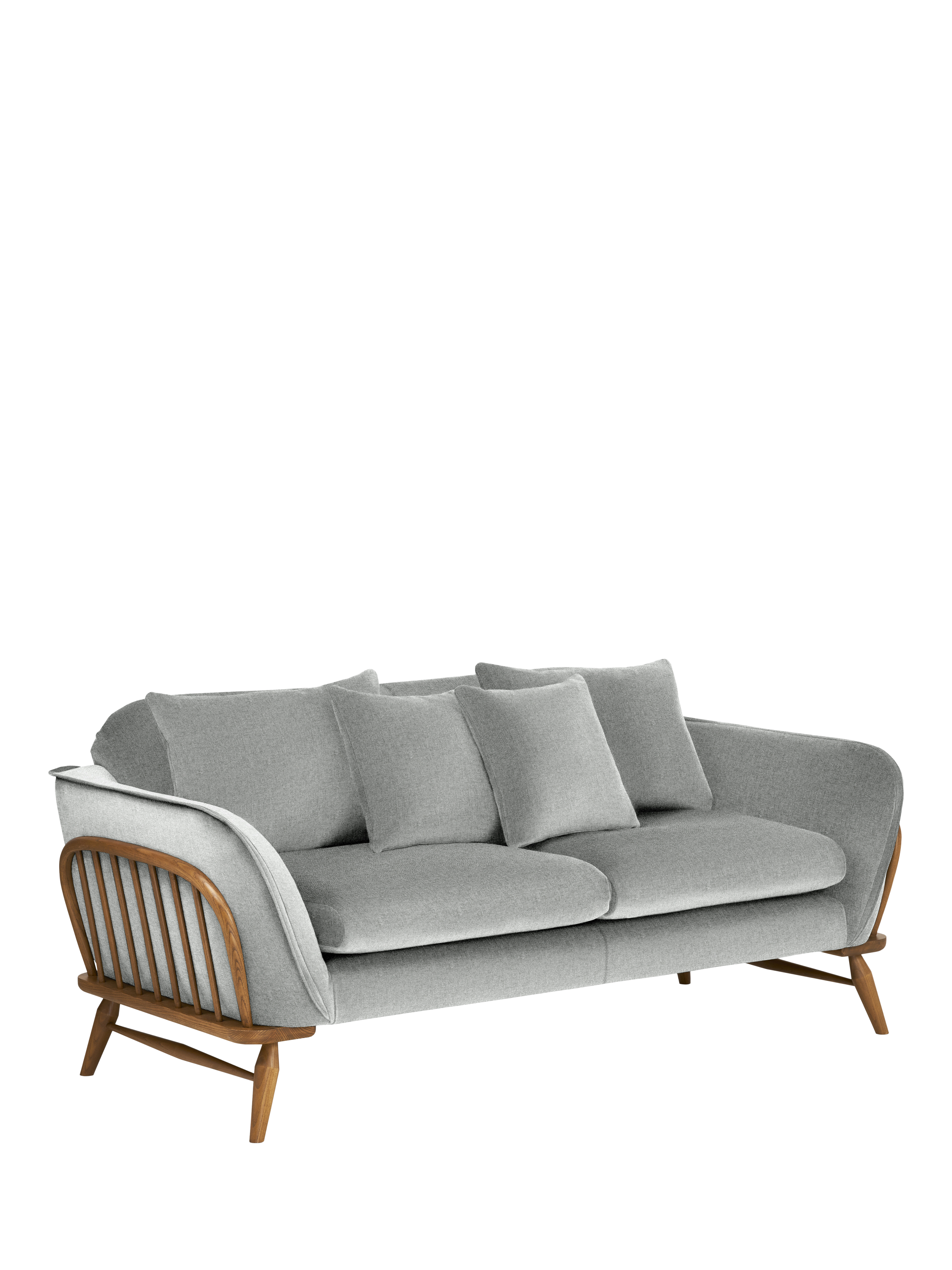 Hexton Range, ercol for John Lewis Hexton Medium 2 Seater Sofa, Recycled Pumice