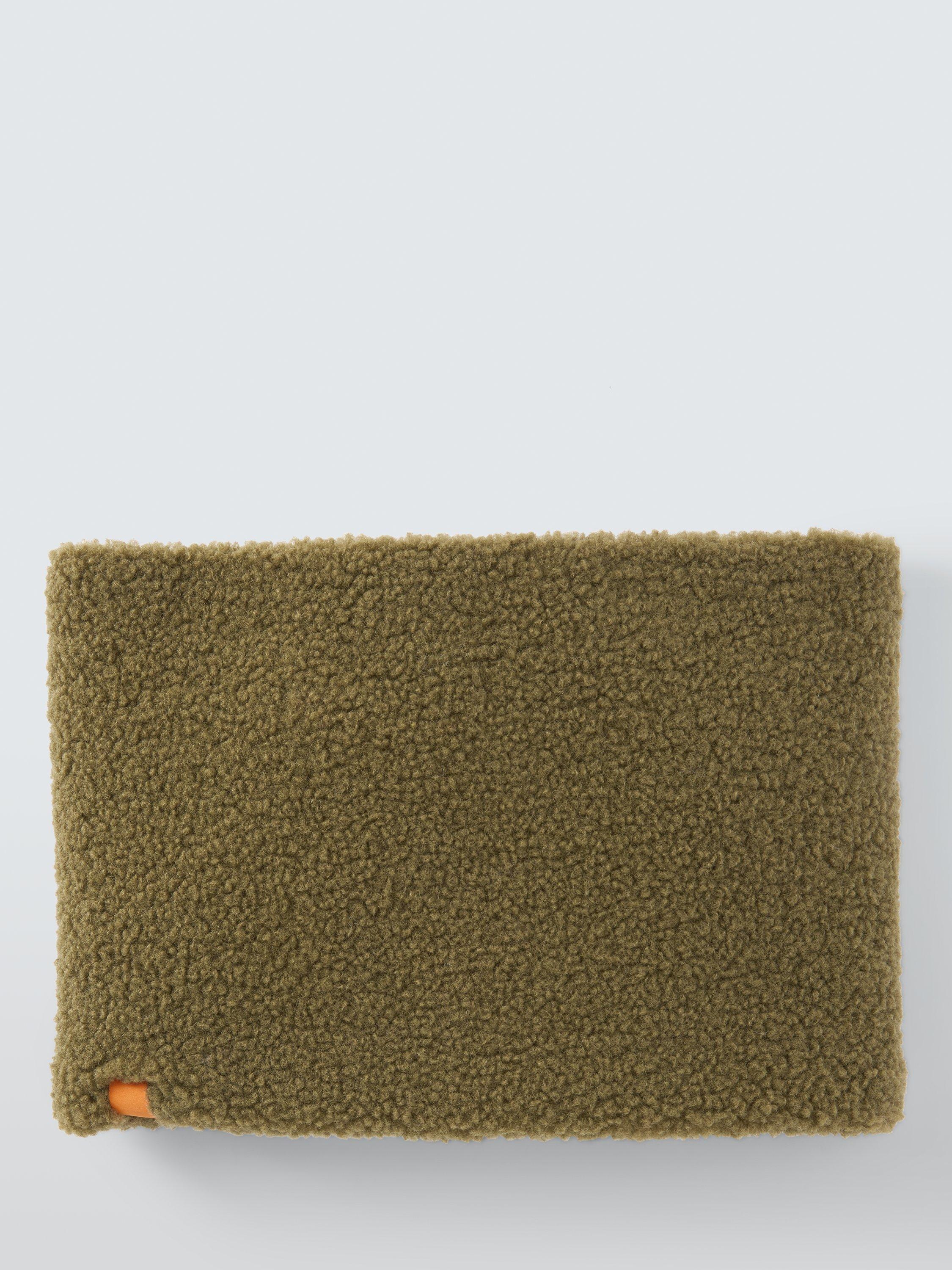 Product image 1 of 5, which shows John Lewis Kids' Borg Snood, Olive