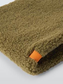 John Lewis Kids' Borg Snood, Olive - view 2, Olive