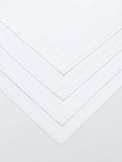 John Lewis Fine Cotton Napkins, Set of 4, White - view 2, Multi