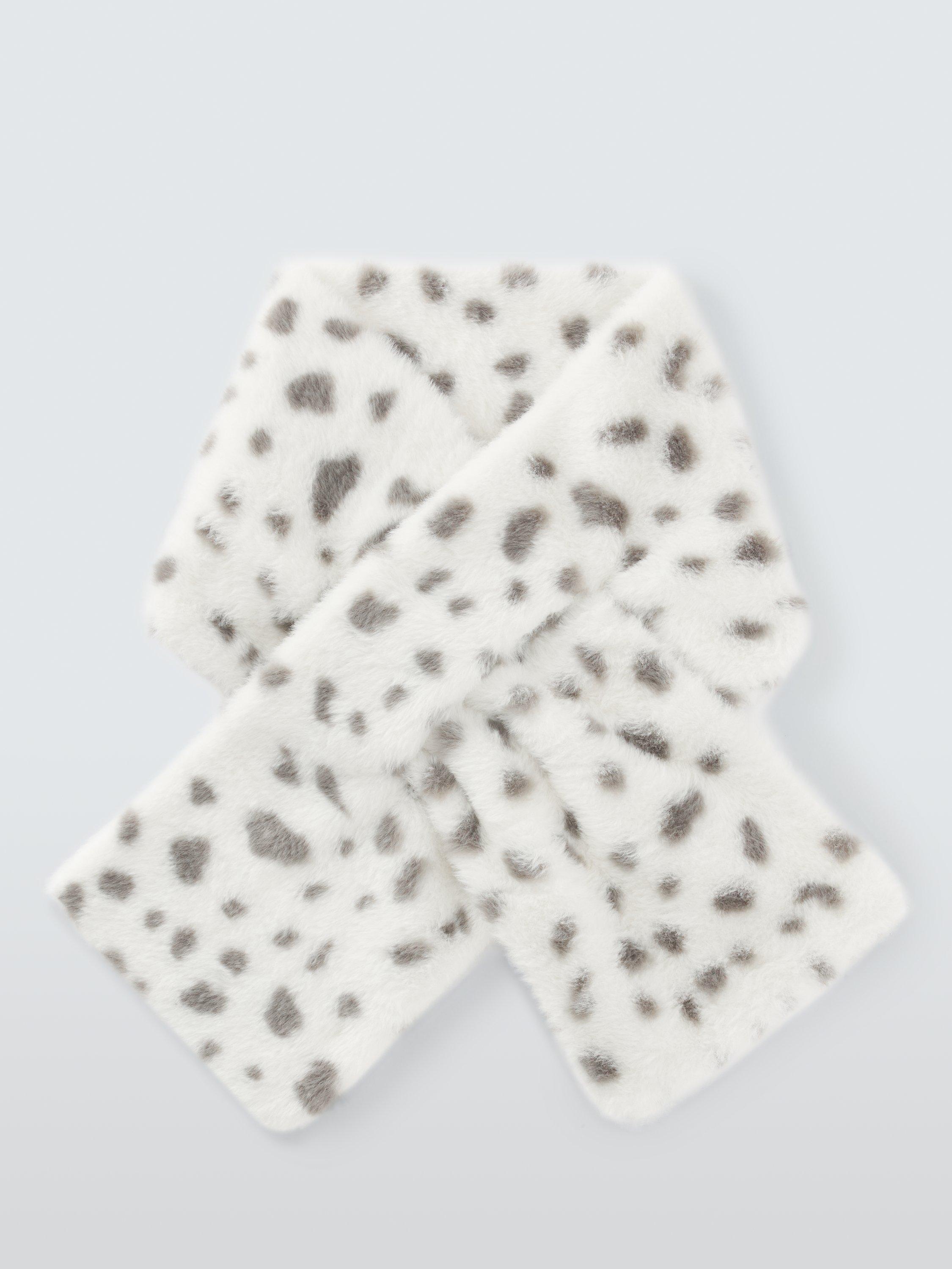 Product image 2 of 5, which shows John Lewis Kids' Faux Fur Stole, Cream