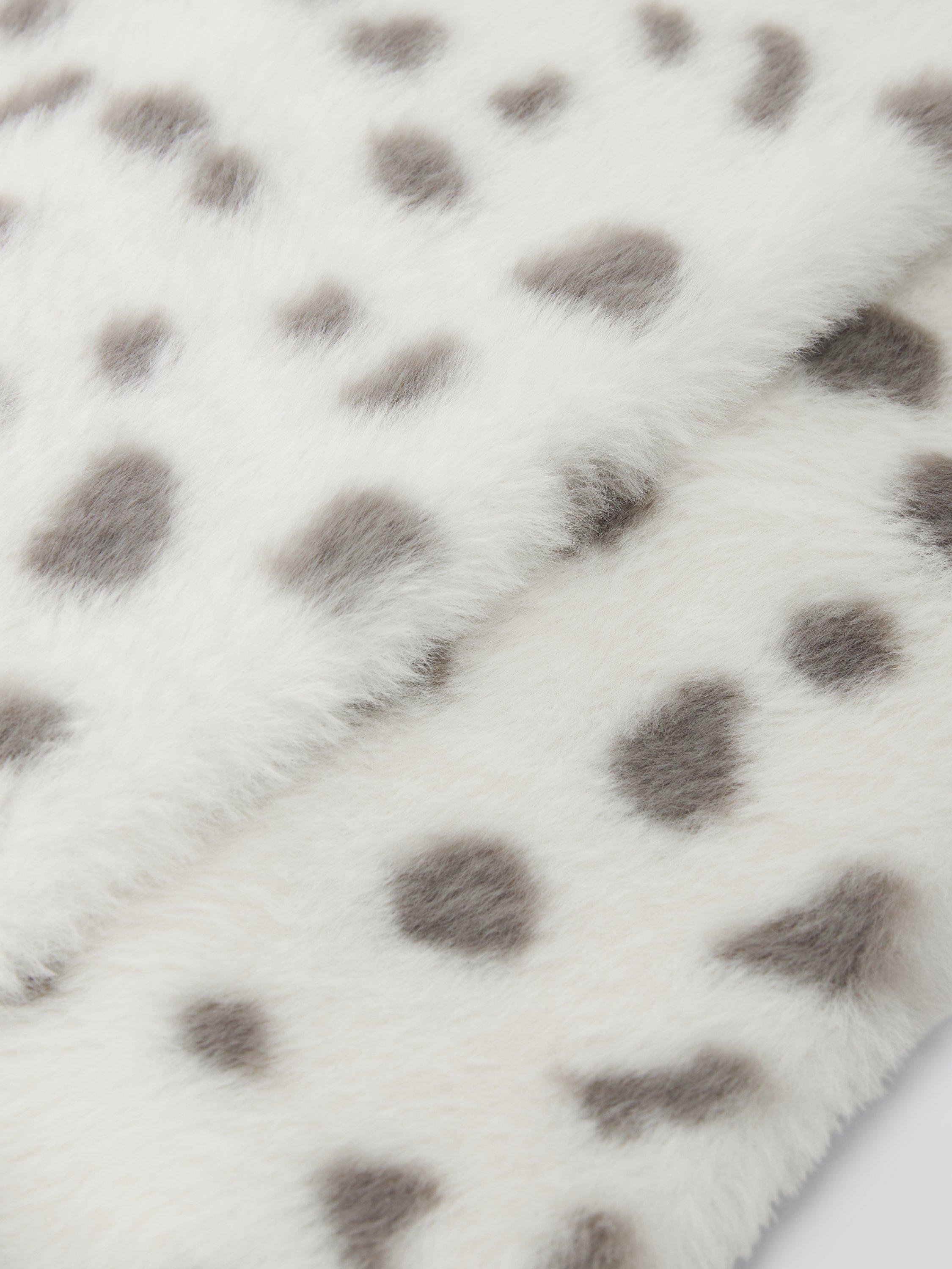 Product image 3 of 5, which shows John Lewis Kids' Faux Fur Stole, Cream