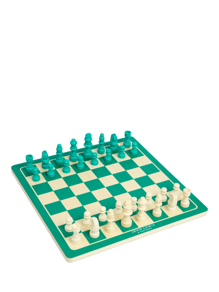 John Lewis Wooden Chess & Draughts Set - view 2, Multi