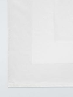 John Lewis Fine Cotton Rectangular Tablecloth, White - view 2, White