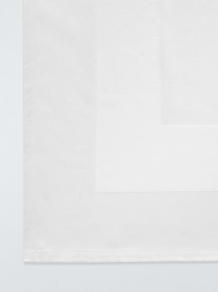 John Lewis Fine Cotton Rectangular Tablecloth, White - view 2, White