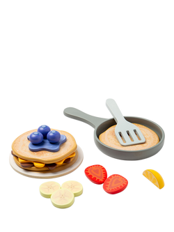 John Lewis Kids' Wooden Pancakes Play Set, Multi