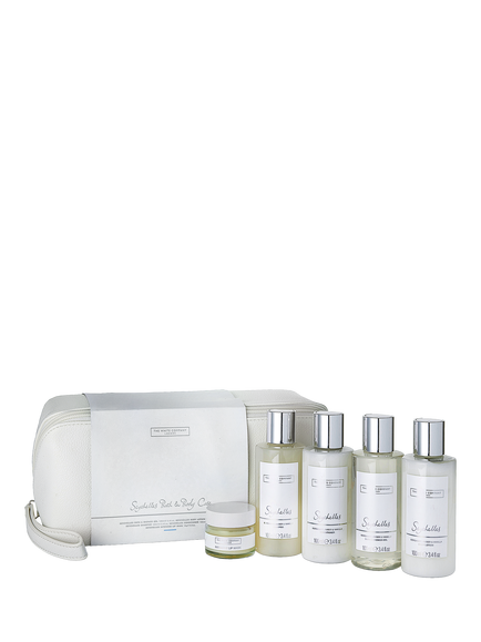 The White Company Seychelles Bath & Body Case, White