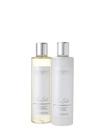 The White Company Sea Salt Bath & Body Gift Set, White