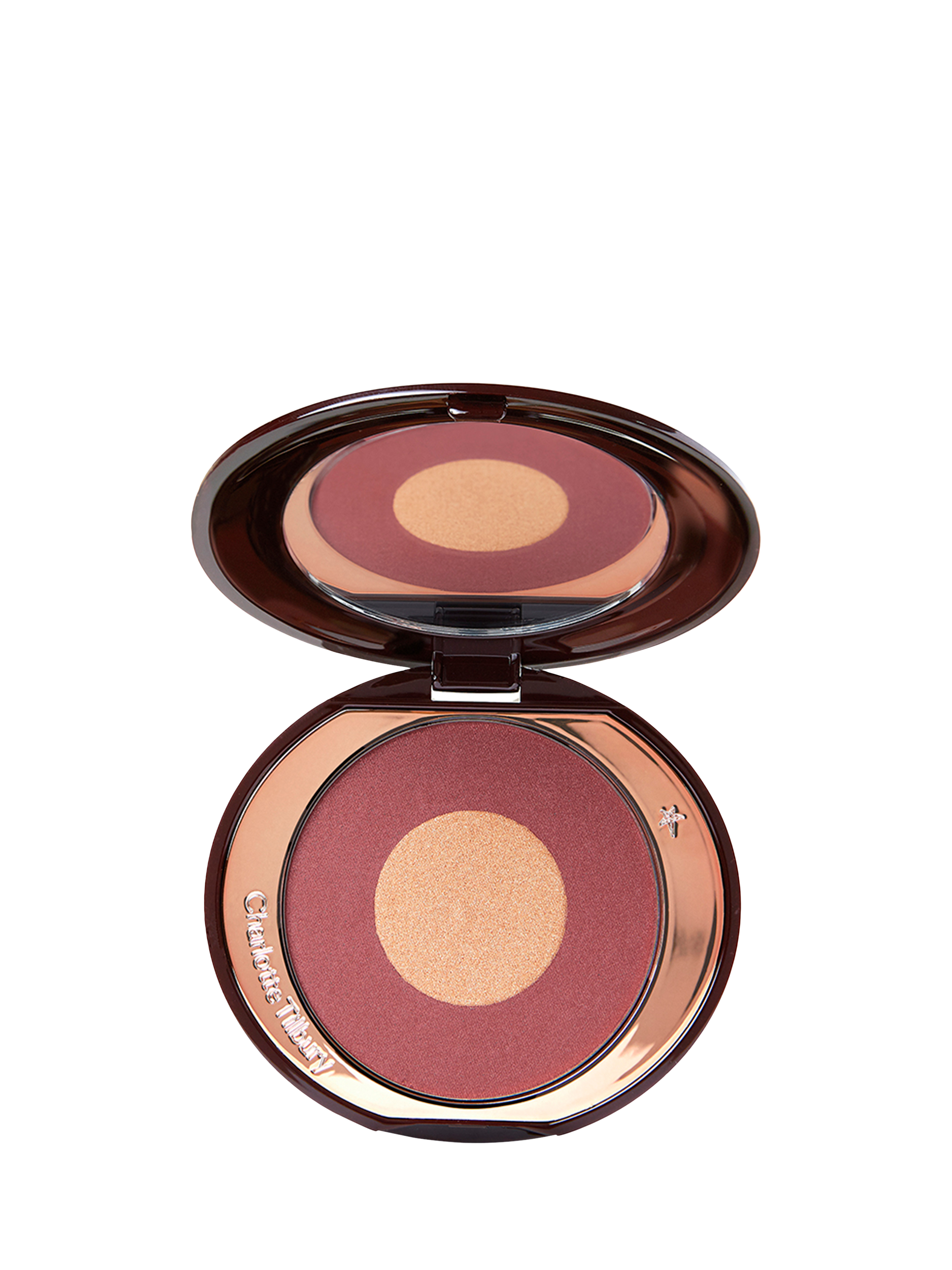 Product image 1 of 3, which shows Charlotte Tilbury Cheek To Chic Blusher, Walk of No Shame