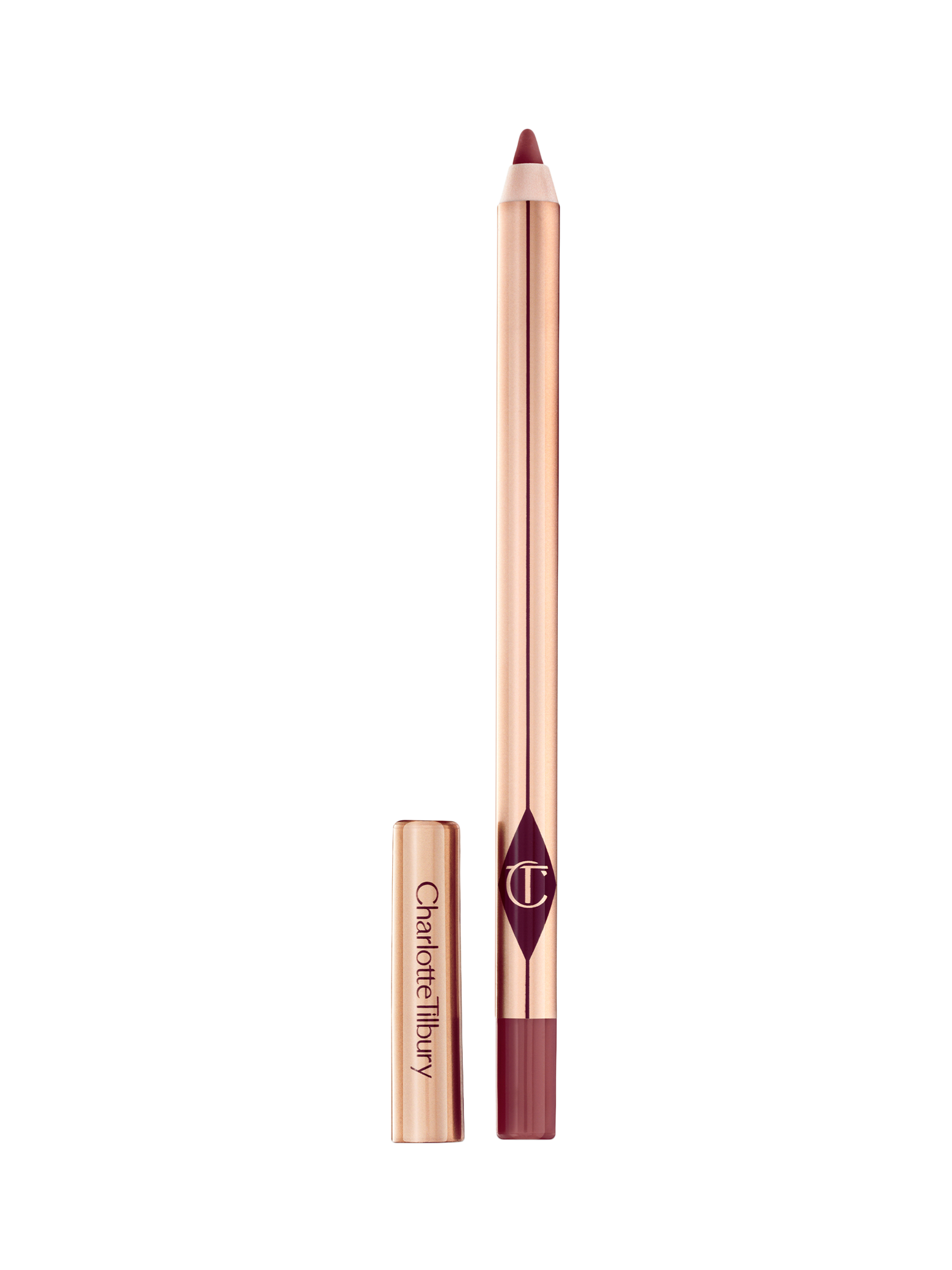 Product image 1 of 5, which shows Charlotte Tilbury Lip Cheat Lip Liner Pencil, M.I.KISS
