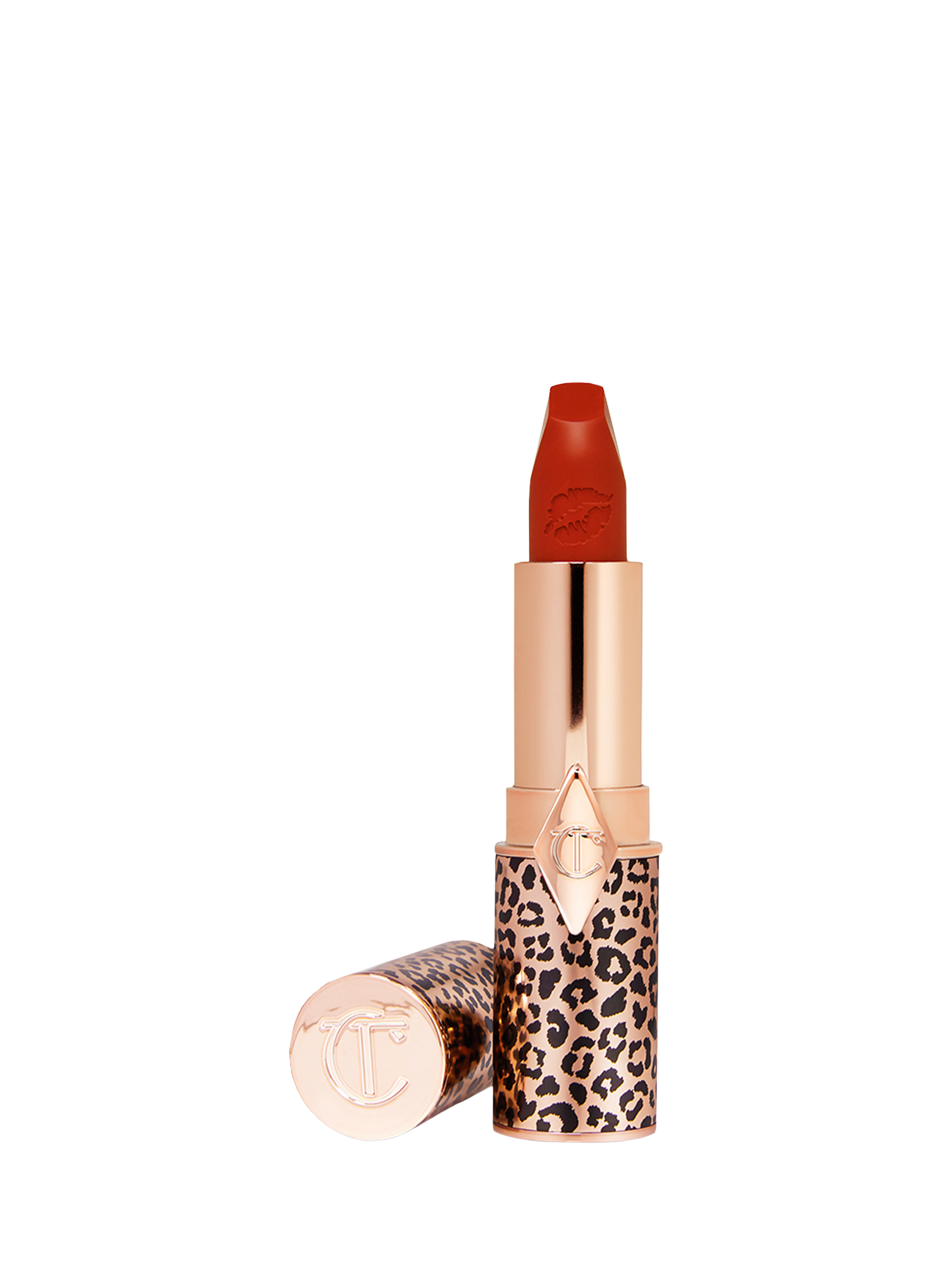Product image 1 of 5, which shows Charlotte Tilbury Hot Lips 2.0 Matte Revolution, Red Hot Susan
