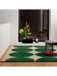 Marimekko Maija Isola Kivet Pure Wool Rug, Green