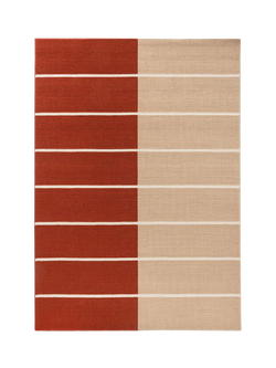 Marimekko Tiibet Pure Wool Rug, Orange