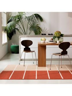 Marimekko Tiibet Pure Wool Rug - view 2, Orange