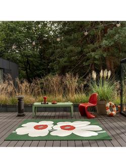 Marimekko Unikko Floral Rug, Green - view 2, Green