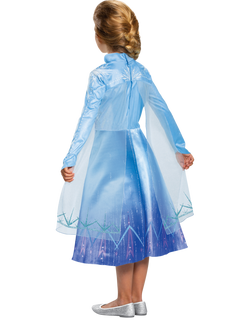 Disney Princess Frozen 2 Elsa Deluxe Children's Costume - view 2, Blue