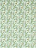Clarke & Clarke Golden Lily Tablecloth Fabric, Apple Blush