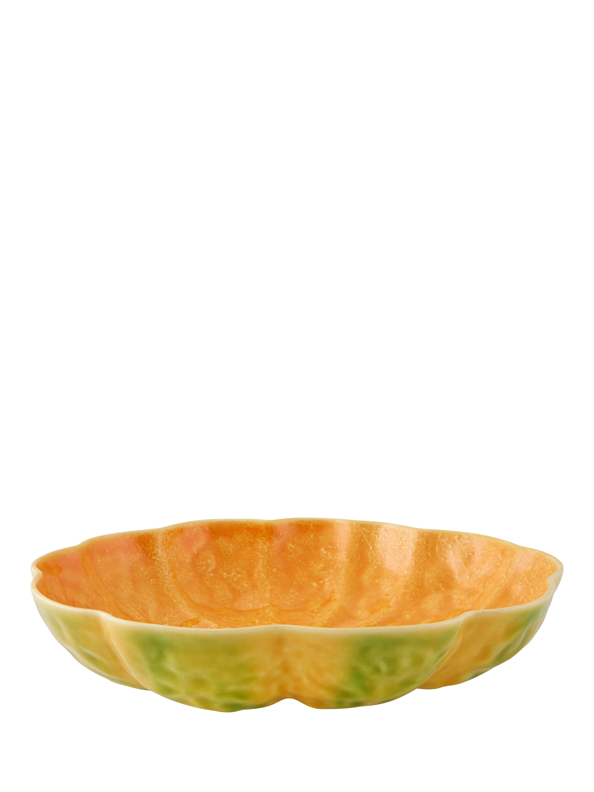 Bordallo Pinheiro Pumpkin Ceramic Pasta Bowl, 26cm