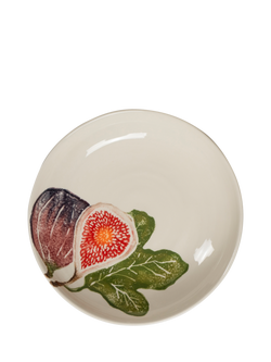 BlissHome Fig Earthenware Supper Bowl, 24cm, 