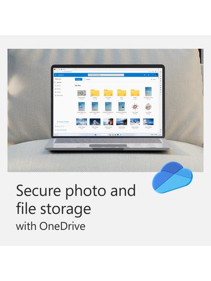 Microsoft 365 Personal, Office Software, PC/Mac, Tablets and Smartphones, 1 Year Subscription for 1 User - view 2, 