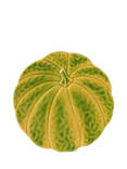 Bordallo Pinheiro Pumpkin Ceramic Dessert Plate, 22cm