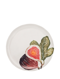 BlissHome Fig Earthenware Side Plate, 23cm, 