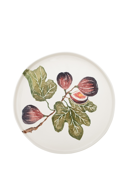 BlissHome Fig Round Earthenware Tray, 38cm - view 2, 