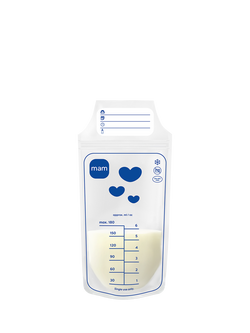 MAM Breastmilk Storage Bags, Pack of 100, 