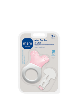 MAM Mini Cooler and Clip Teether - view 2, Pink