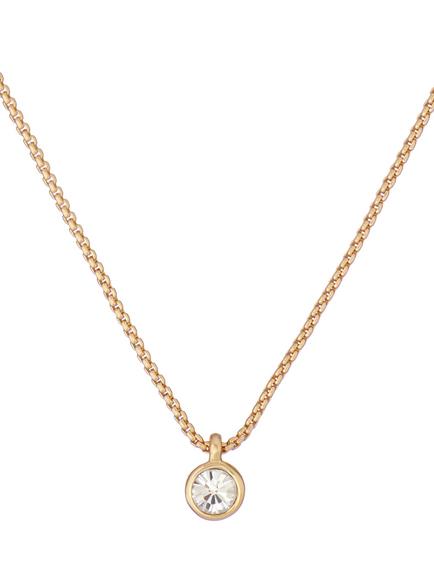 Ted Baker Sininaa Crystal Pendant Necklace, Gold