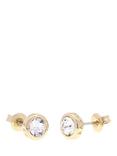 Ted Baker Sinaa Crystal Stud Earrings, Gold