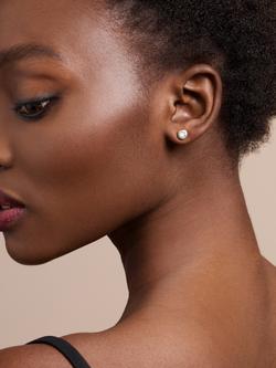 Ted Baker Sinaa Crystal Stud Earrings - view 2, Gold