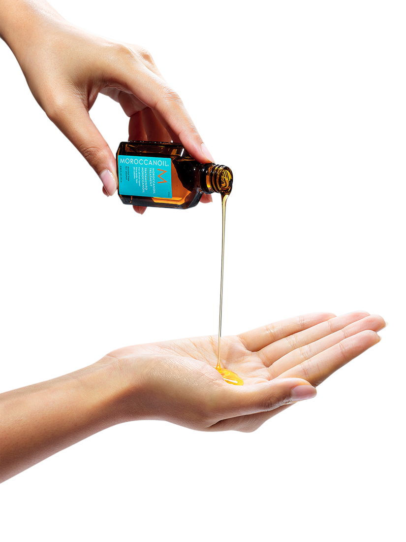 Product image 2 of 6, which shows Moroccanoil Refresh, Nourish and Go Dark Tones Haircare Gift Set
