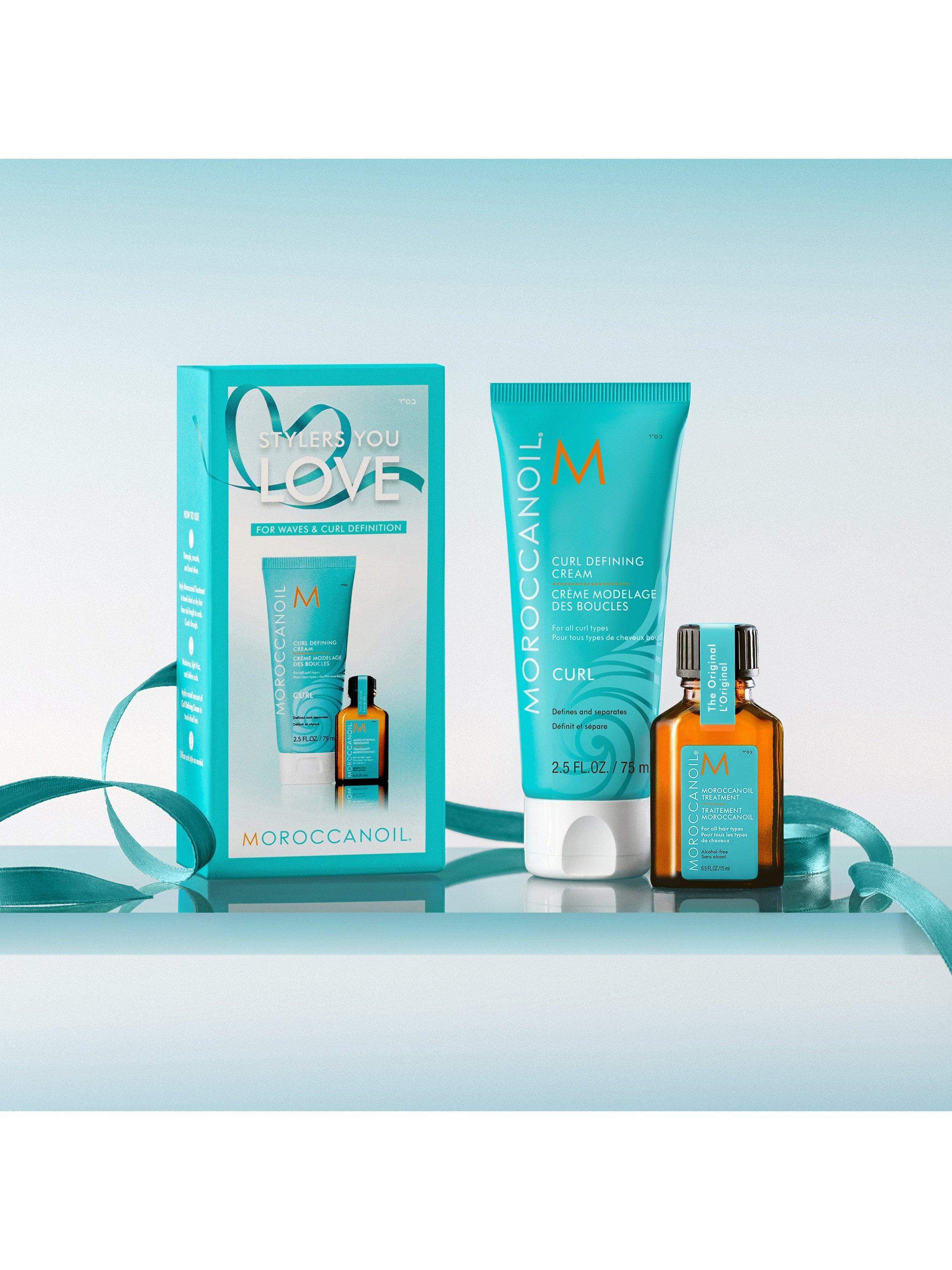 Product image 2 of 5, which shows Moroccanoil Stylers You Love Curl Defining Cream 75ml Haircare Gift Set