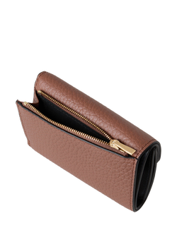 Mulberry Folded Multi-Card Heavy Grain Leather Wallet - view 2, Bright Oak