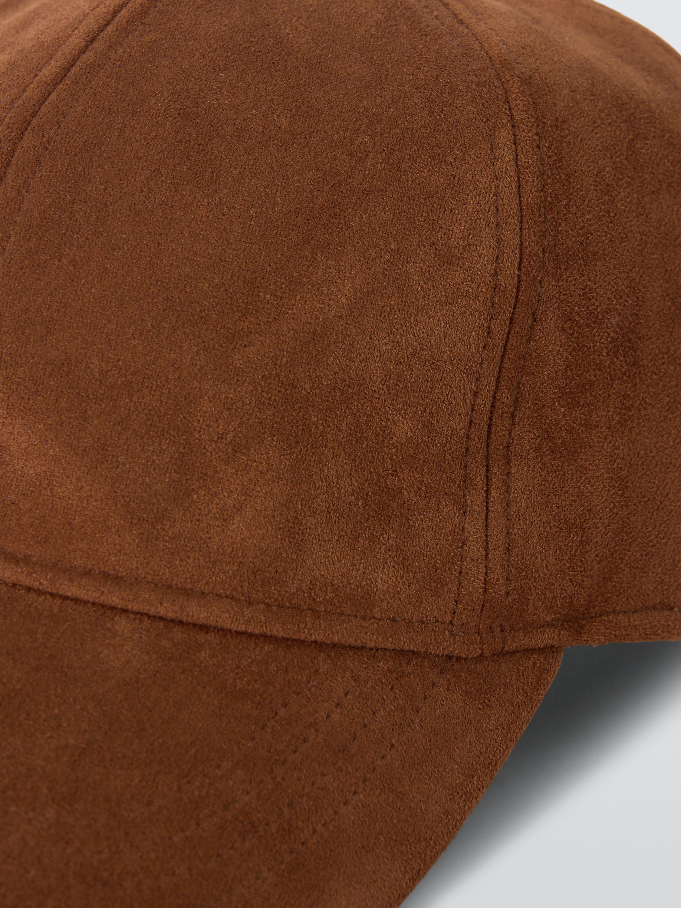 Product image 3 of 4, which shows John Lewis Wool Blend Baseball Cap, Brown