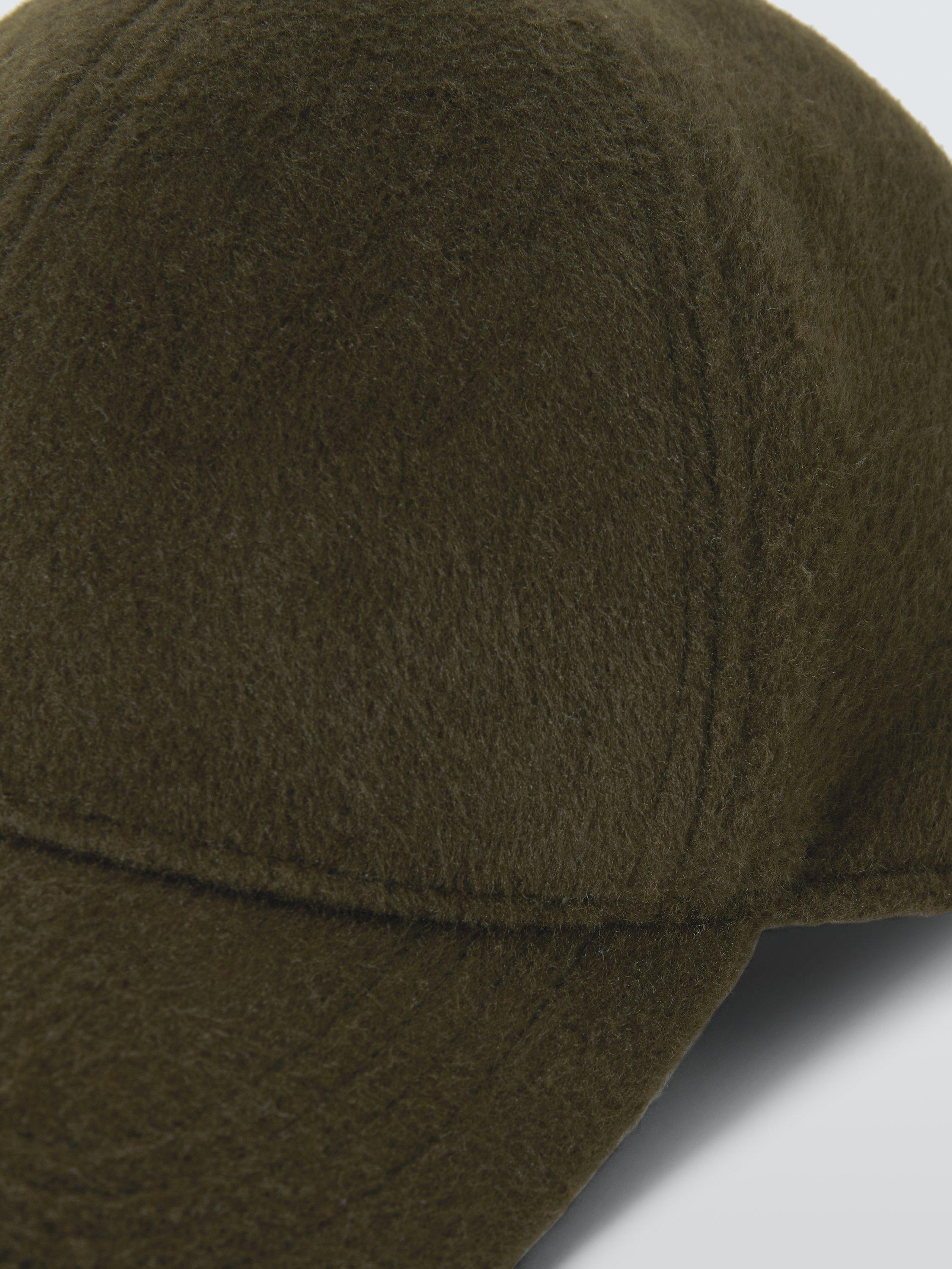 Product image 3 of 4, which shows John Lewis Wool Blend Baseball Cap, Khaki