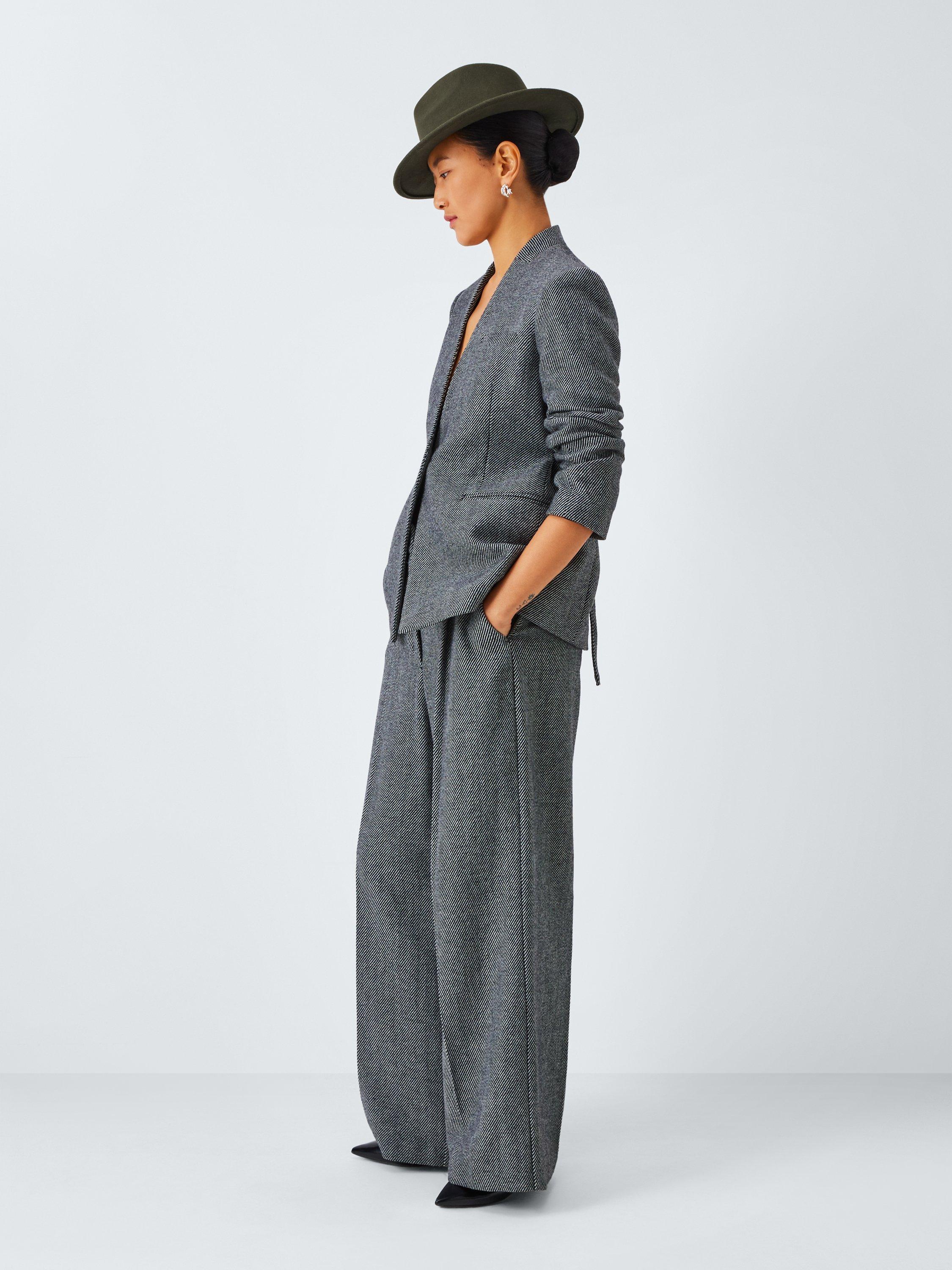 Product image 4 of 4, which shows John Lewis Wool Fedora, Khaki