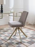 John Lewis Darcy Upholstered Office Chair, Fawn