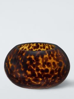 John Lewis Confetti Glass Tealight Candle Holder, 