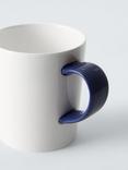 John Lewis Short Bone China Mug, 295ml, Cobalt