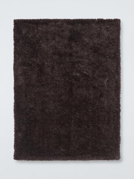 John Lewis Curly Fur Throw - view 2, Cocoa