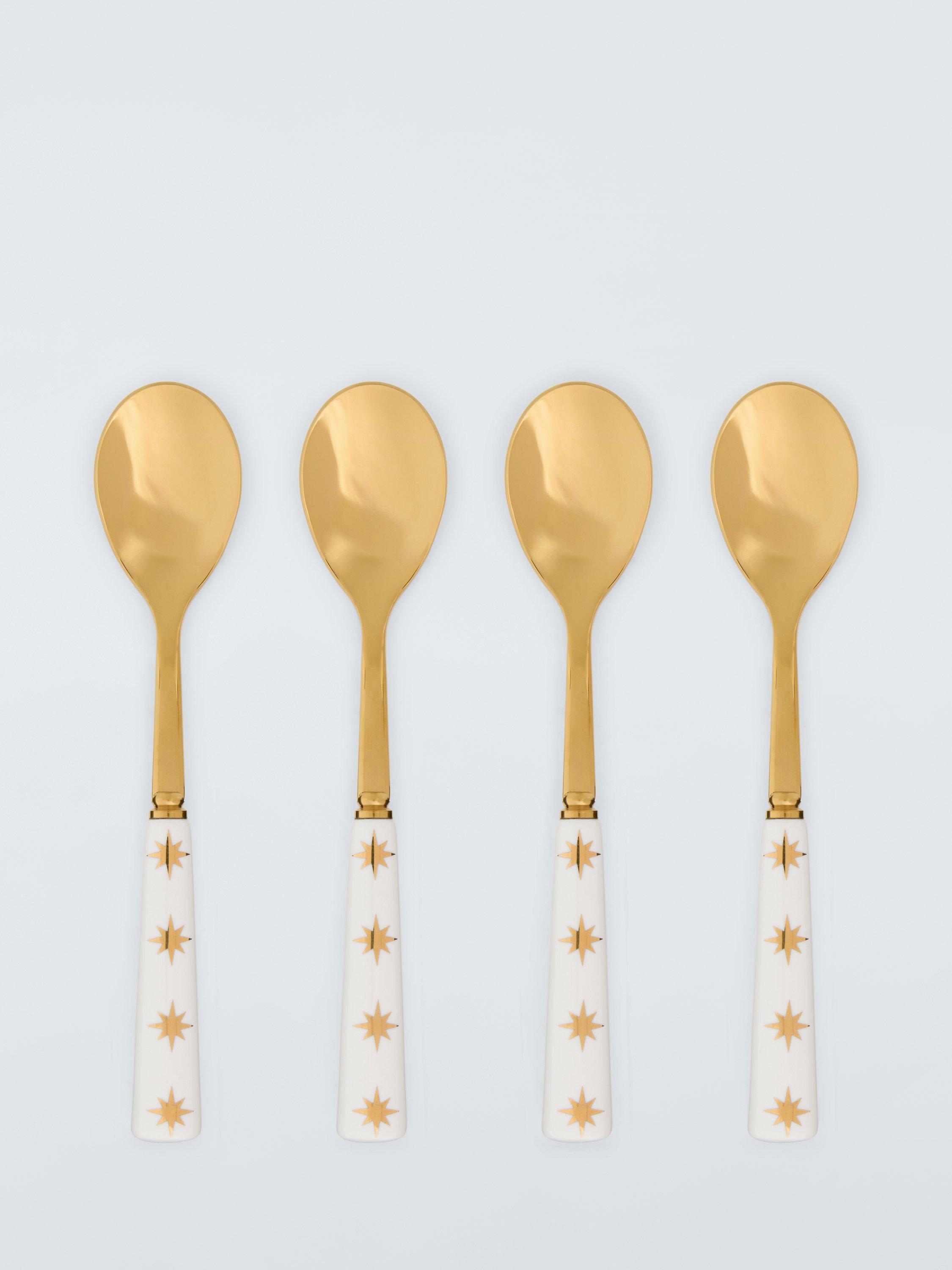John Lewis Enchanted Tales Ceramic Star Handle Teaspoon, Set of