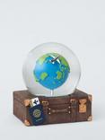John Lewis Worldly Treasures Globe on Suitcase Snowglobe