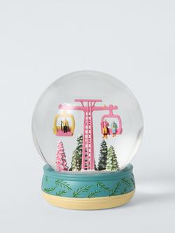 John Lewis Ski Lift Snowglobe, Multi