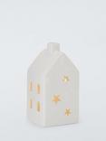John Lewis Ceramic LED House, H20cm